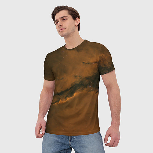 Мужская футболка Карамельная галактика / 3D-принт – фото 3