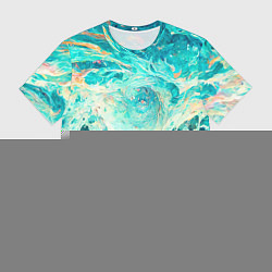 Футболка мужская Поток воды, цвет: 3D-принт