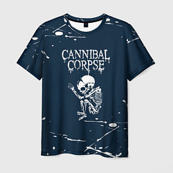 Футболка мужская Cannibal Corpse - брызги, цвет: 3D-принт