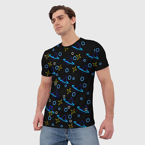 Мужская футболка Its kosmos gamma / 3D-принт – фото 3