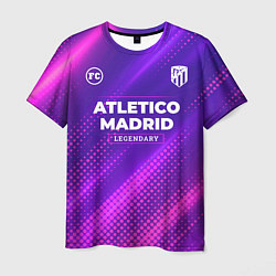 Футболка мужская Atletico Madrid legendary sport grunge, цвет: 3D-принт