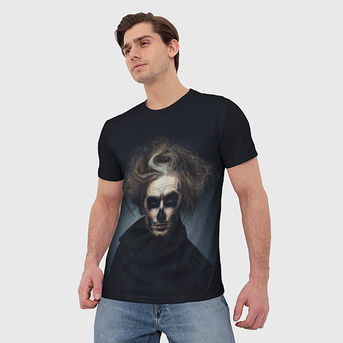 Мужская футболка Темный демон / 3D-принт – фото 3