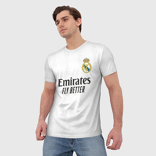 Мужская футболка Реал Мадрид форма 20222023 / 3D-принт – фото 3