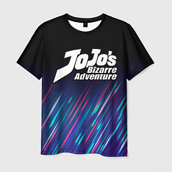 Футболка мужская JoJo Bizarre Adventure stream, цвет: 3D-принт