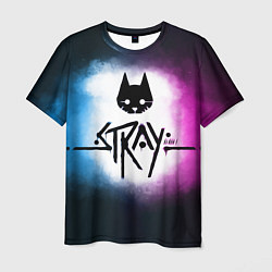 Футболка мужская Stray black, цвет: 3D-принт