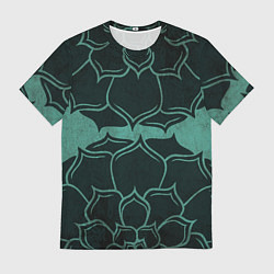 Футболка мужская Абстрактный цветочный узор, цвет: 3D-принт