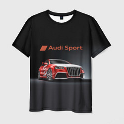 Футболка мужская Audi sport - racing team, цвет: 3D-принт
