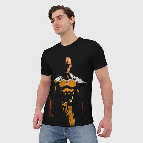 Мужская футболка One Punch-Man - человек-кулак / 3D-принт – фото 3