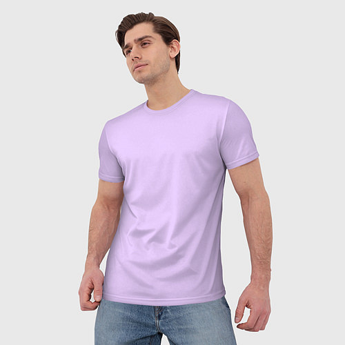 Мужская футболка Цифровая лаванда 2023 / 3D-принт – фото 3