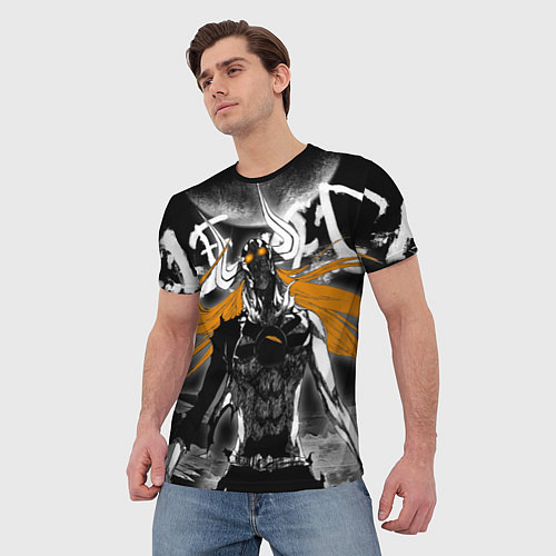 Мужская футболка Облик пустого- Ичиго / 3D-принт – фото 3