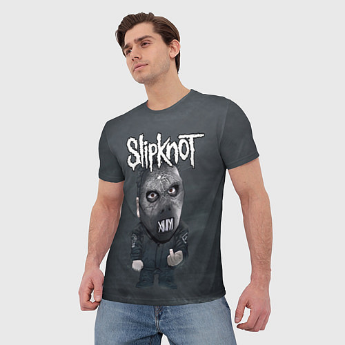 Мужская футболка Dark Slipknot / 3D-принт – фото 3