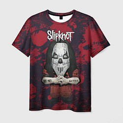 Футболка мужская Slipknot dark red, цвет: 3D-принт