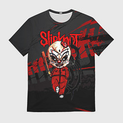 Футболка мужская Slipknot bloody, цвет: 3D-принт