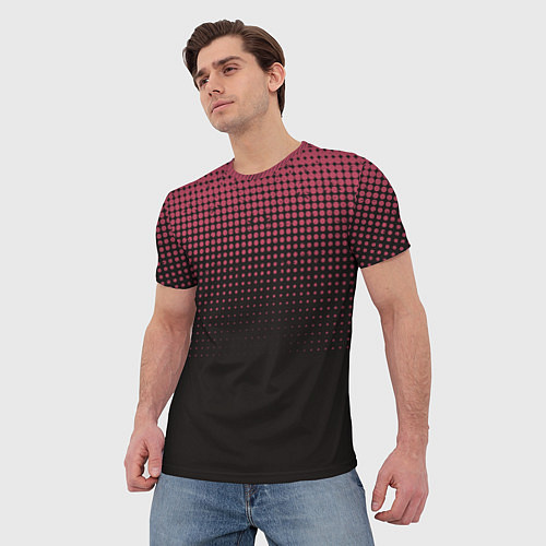Мужская футболка Неоновые груги / 3D-принт – фото 3
