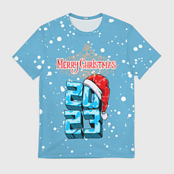 Футболка мужская Цифры в колпаке, цвет: 3D-принт