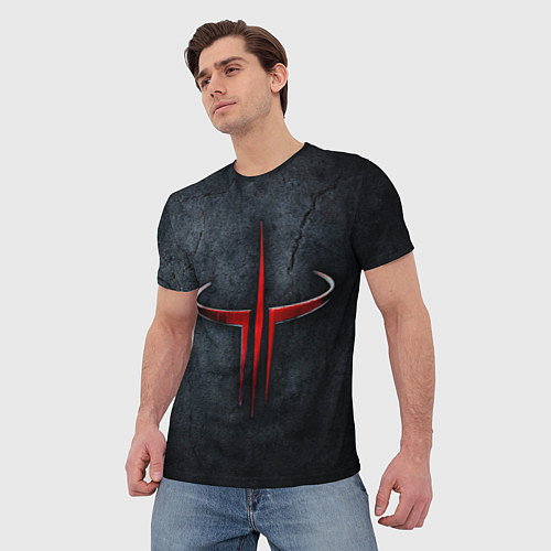 Мужская футболка Quake 3 arena / 3D-принт – фото 3
