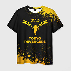 Футболка мужская Tokyo Revengers - gold gradient, цвет: 3D-принт