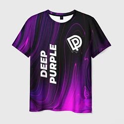 Футболка мужская Deep Purple violet plasma, цвет: 3D-принт