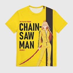Футболка мужская Пауэр пародия на Убить Билла, цвет: 3D-принт