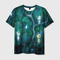 Футболка мужская Kodama tree, цвет: 3D-принт