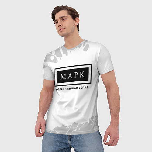 Мужская футболка Марк: ограниченная серия / 3D-принт – фото 3