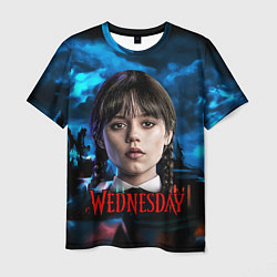 Футболка мужская Wednesday horror, цвет: 3D-принт