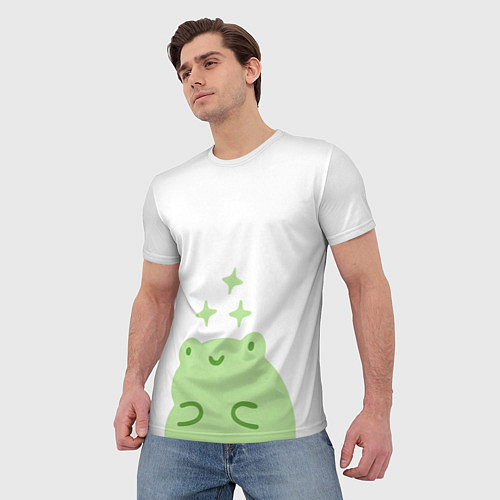 Мужская футболка Лягушка большая / 3D-принт – фото 3
