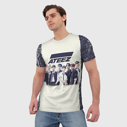Мужская футболка Ateez boys / 3D-принт – фото 3