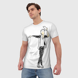 Футболка мужская Артист Майкл Джексон, цвет: 3D-принт — фото 2