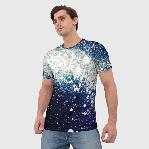 Мужская футболка Необъятные просторы вселенной / 3D-принт – фото 3
