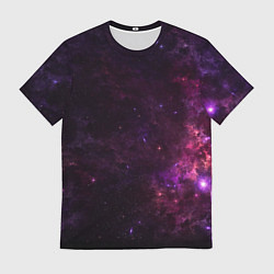 Футболка мужская Реальность космоса, цвет: 3D-принт