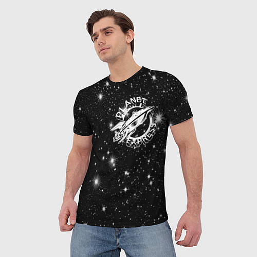 Мужская футболка Футурама межпланетный экспресс / 3D-принт – фото 3