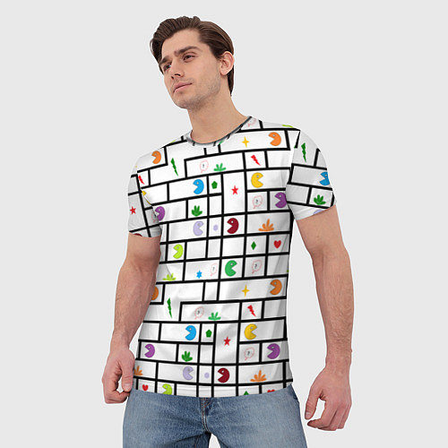 Мужская футболка Найди выход / 3D-принт – фото 3