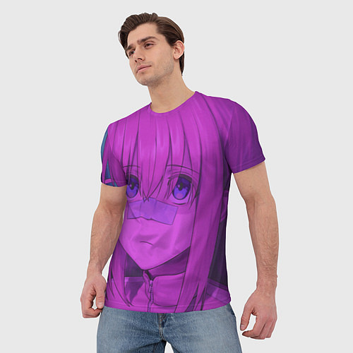 Мужская футболка Одинокий рокер / 3D-принт – фото 3