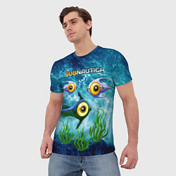 Футболка мужская Subnautica, цвет: 3D-принт — фото 2