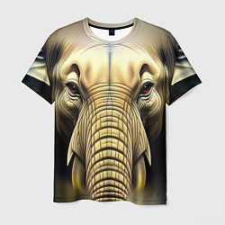 Футболка мужская Мой слон, цвет: 3D-принт
