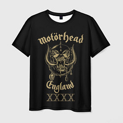 Футболка мужская Motorhead England, цвет: 3D-принт