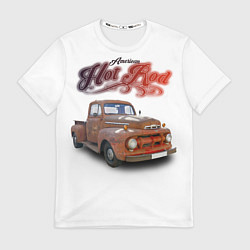 Футболка мужская Классический хот род на базе Ford F-1, цвет: 3D-принт