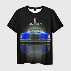 Футболка мужская Американский роскошный автомобиль Lincoln Continen, цвет: 3D-принт