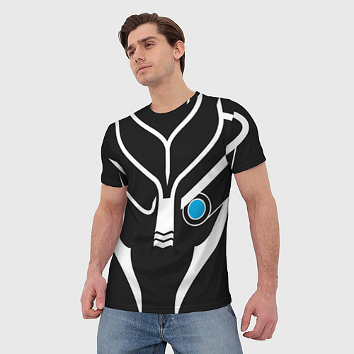 Мужская футболка Mass Effect Garrus Art / 3D-принт – фото 3