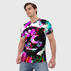 Футболка мужская Парень в Черной маске, цвет: 3D-принт — фото 2