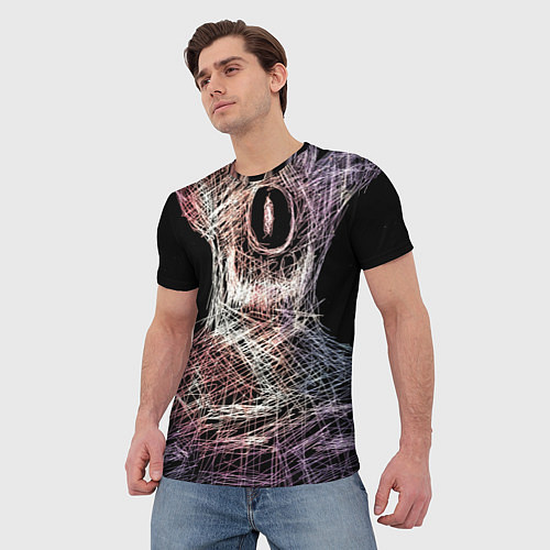 Мужская футболка Бог Вселенной / 3D-принт – фото 3