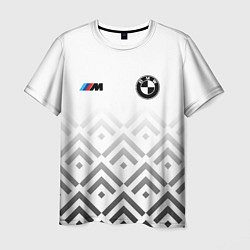 Футболка мужская BMW m power - белый, цвет: 3D-принт