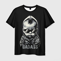 Футболка мужская Badass, цвет: 3D-принт