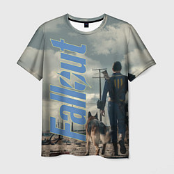 Футболка мужская Fallout телесериал, цвет: 3D-принт