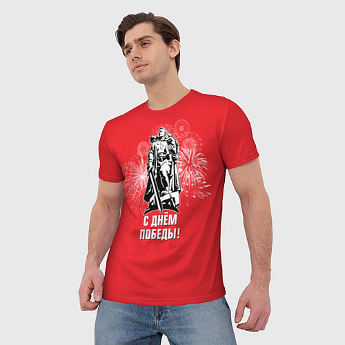 Мужская футболка С Днём Победы 9мая / 3D-принт – фото 3