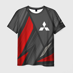 Футболка мужская Mitsubishi sports racing, цвет: 3D-принт