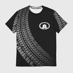 Футболка мужская Great Wall tire tracks, цвет: 3D-принт
