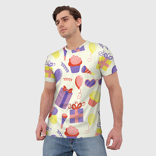 Мужская футболка Holiday / 3D-принт – фото 3