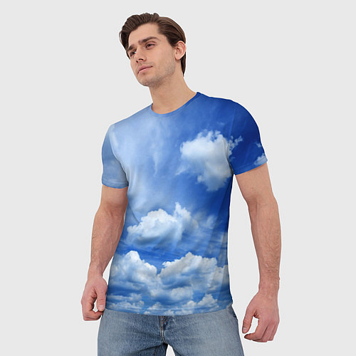 Мужская футболка Небесный свод / 3D-принт – фото 3